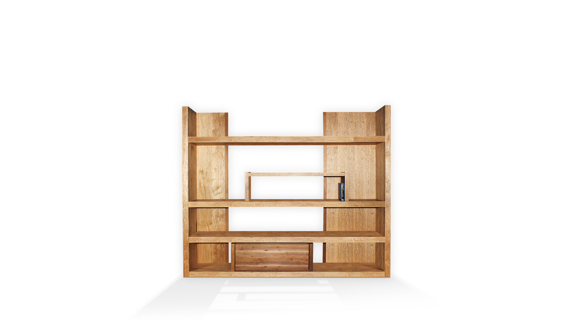 minimal classic shelving units