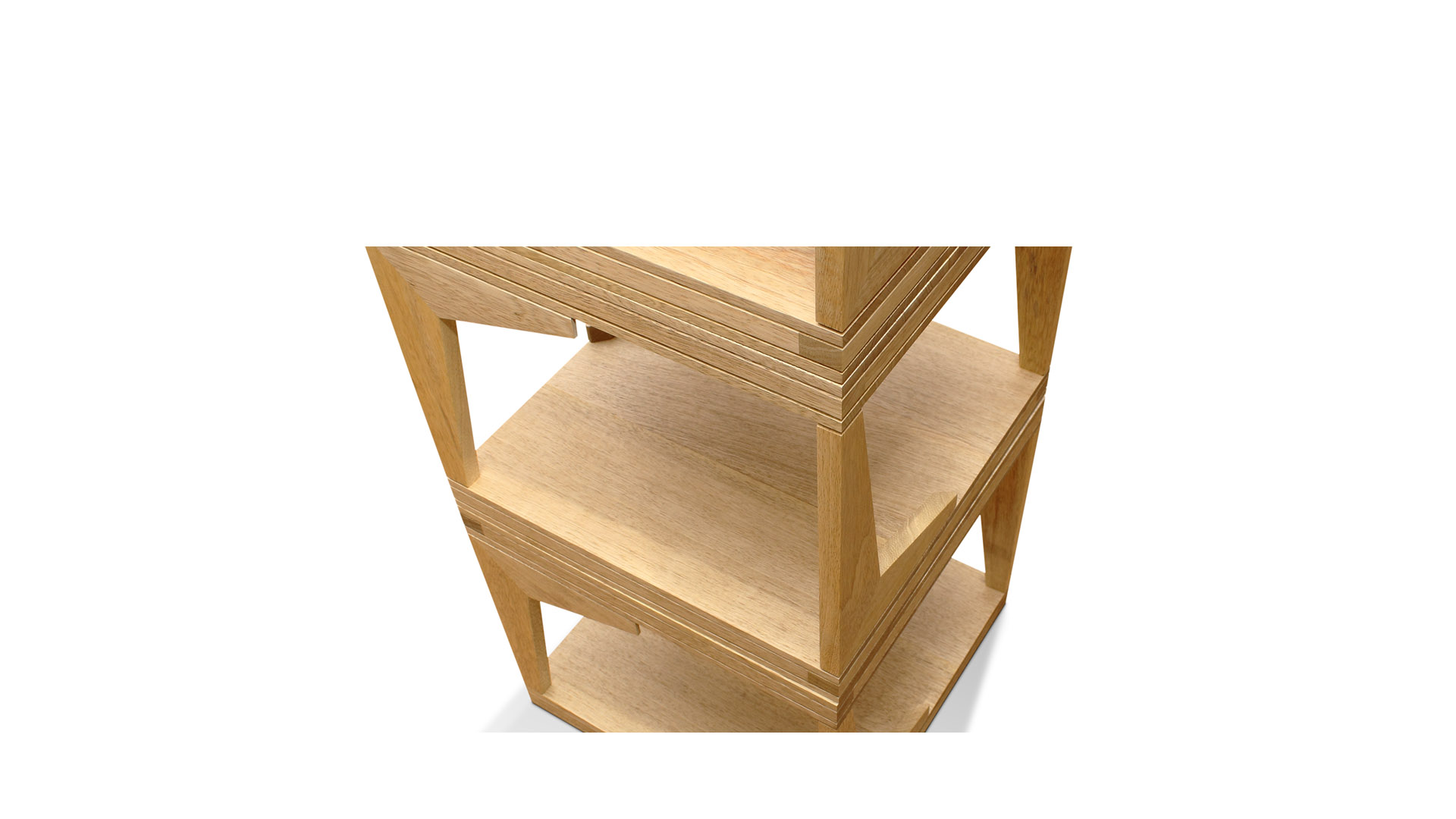 minimal classic shelving units